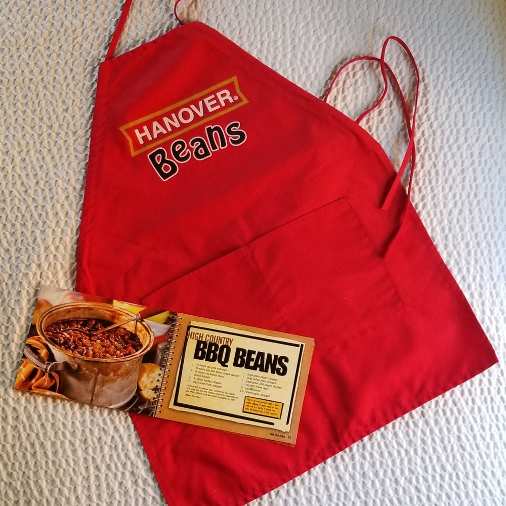 Vintage Apron/ Cookbook Bundle